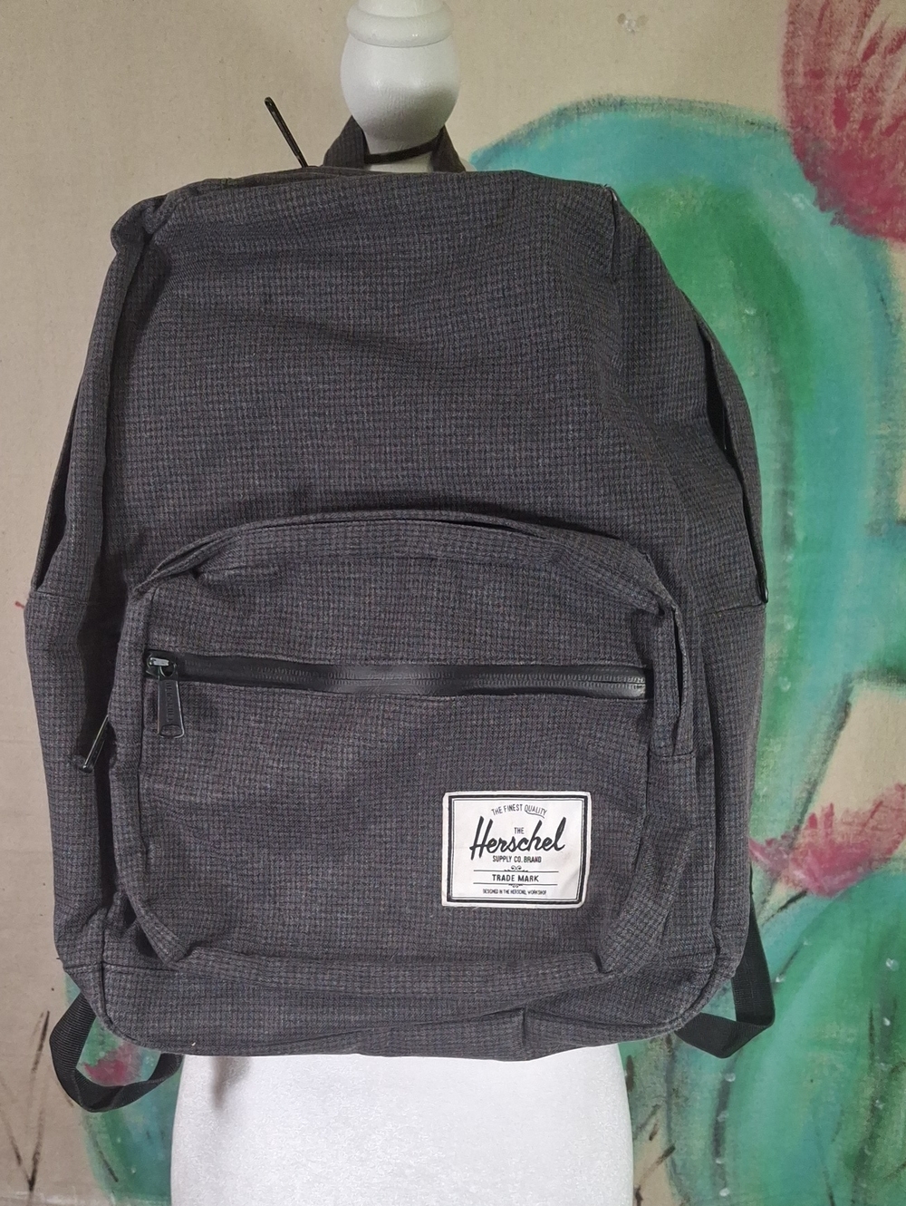 Herschel Supply Company Dark Gray Textured Backpack